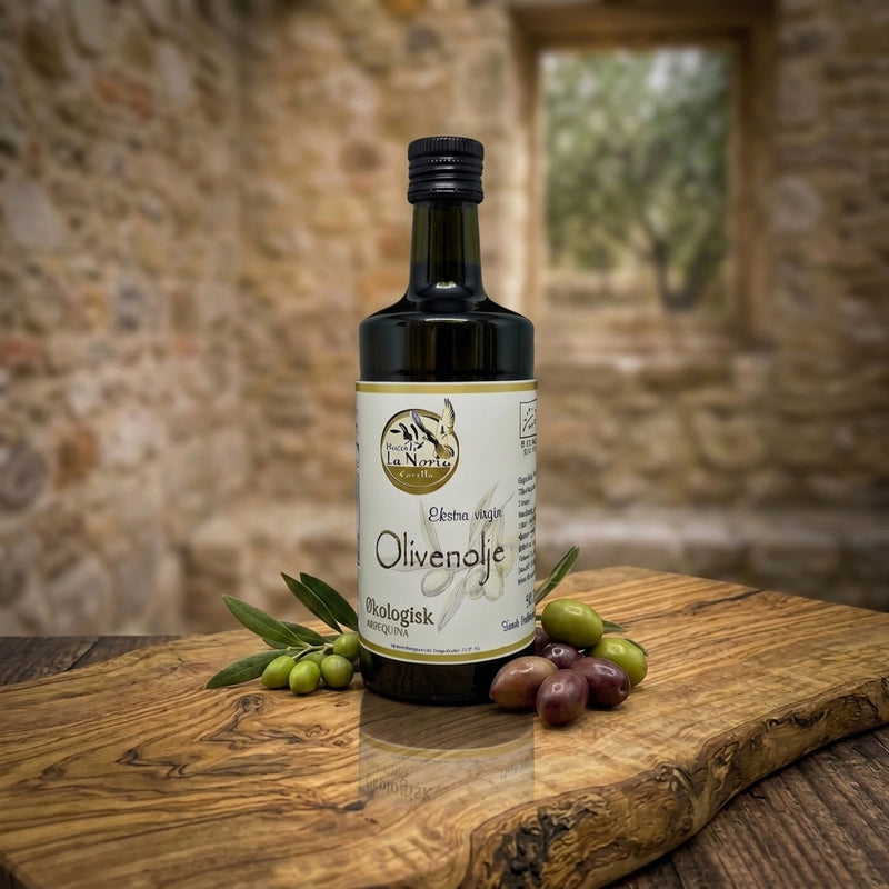 Hacienda La Noria Økologisk Ekstra Virgin Olivenolje – Arbequina 500 ml