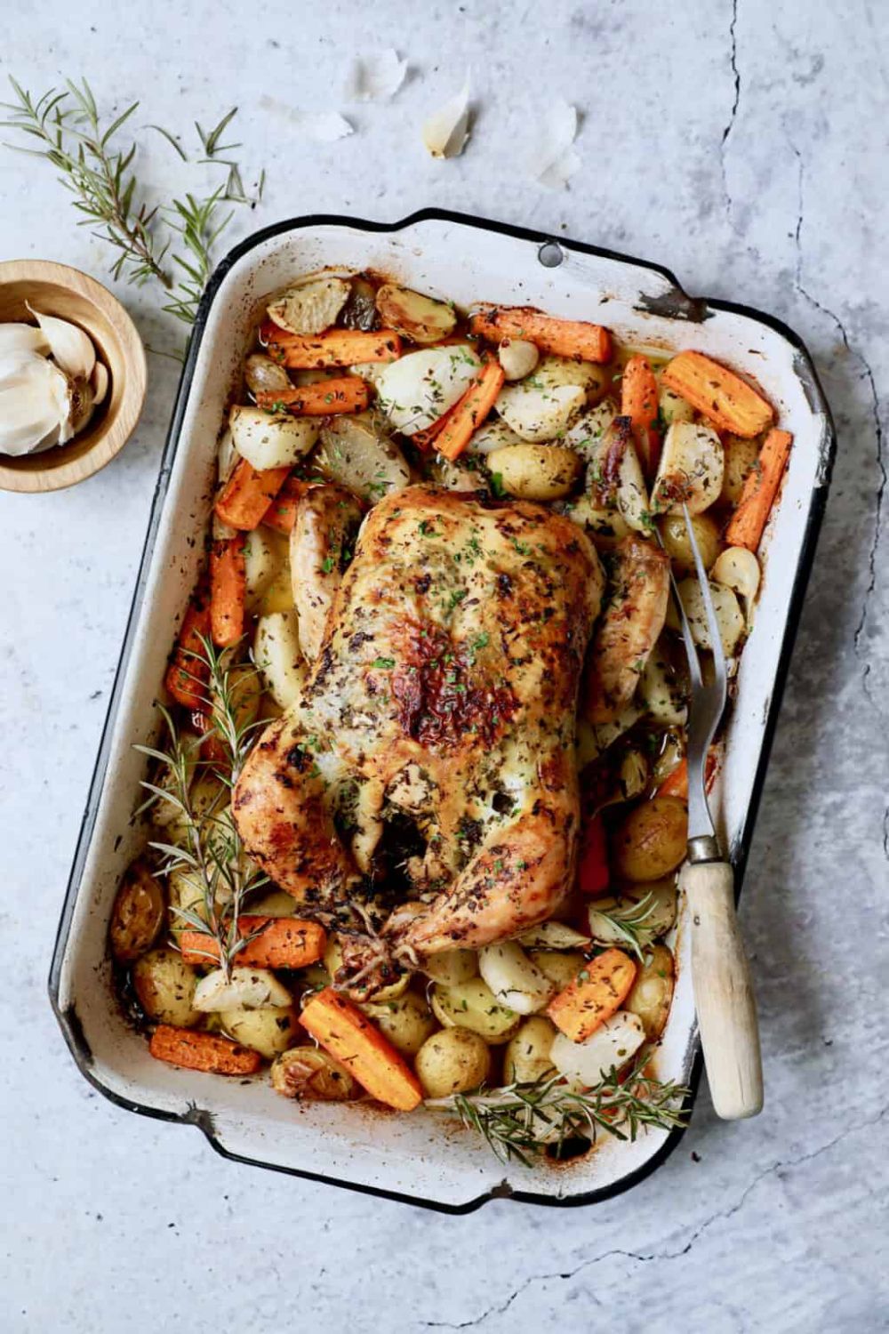 Roasted Garlic Vegetables