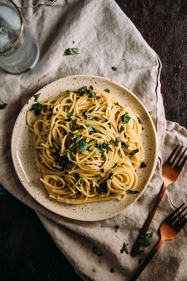 Garlic Herb Pasta