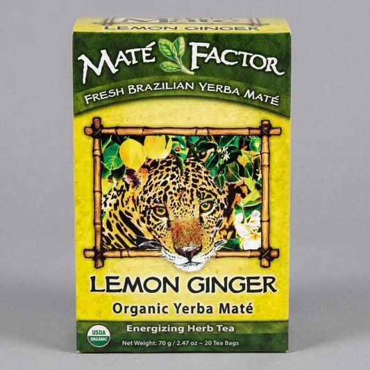 Lemon Ginger — Økologisk yerba maté (Wholesale)
