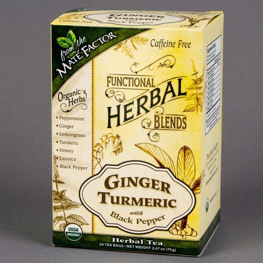 Urtete med ingefær og gurkemeie (Wholesale)
