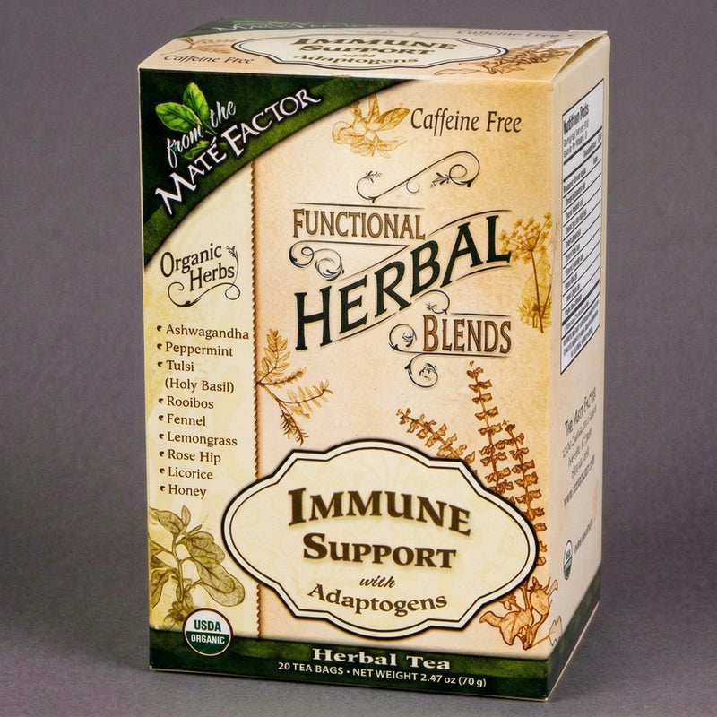 Urteblanding med tulsi og ashwagandha