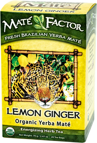 Lemon Ginger — Økologisk yerba maté